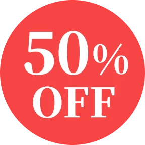 50%OFF