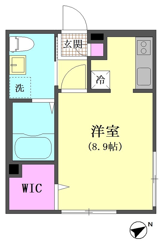 Villa H＆B 間取り