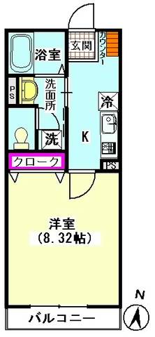 ベルパーク 約29㎡ある広々とした1Kタイプ！